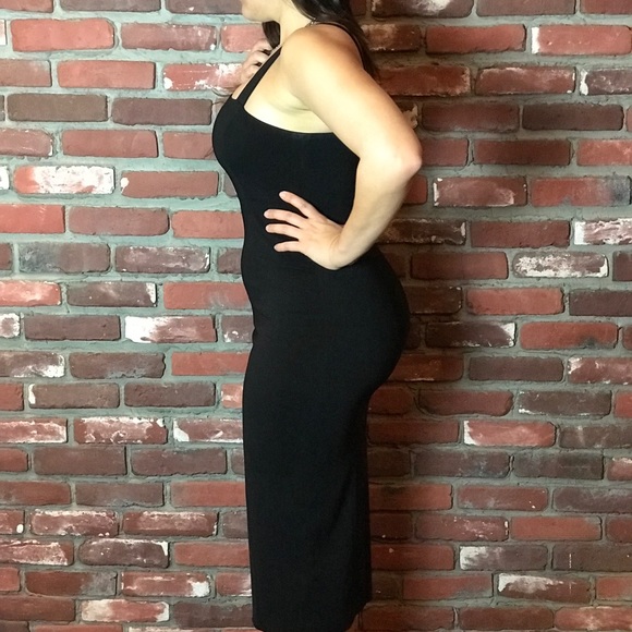 JayGodfrey Sexy Midi Cut-out Little Black Dress - Picture 5 of 5